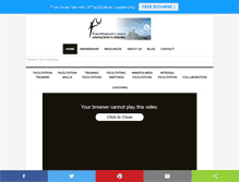 Tablet Screenshot of facilitatoru.com